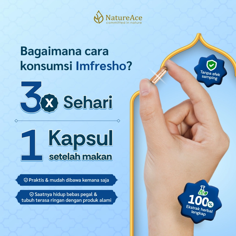 Product image Nature Ace - Imfresho 20 Kapsul