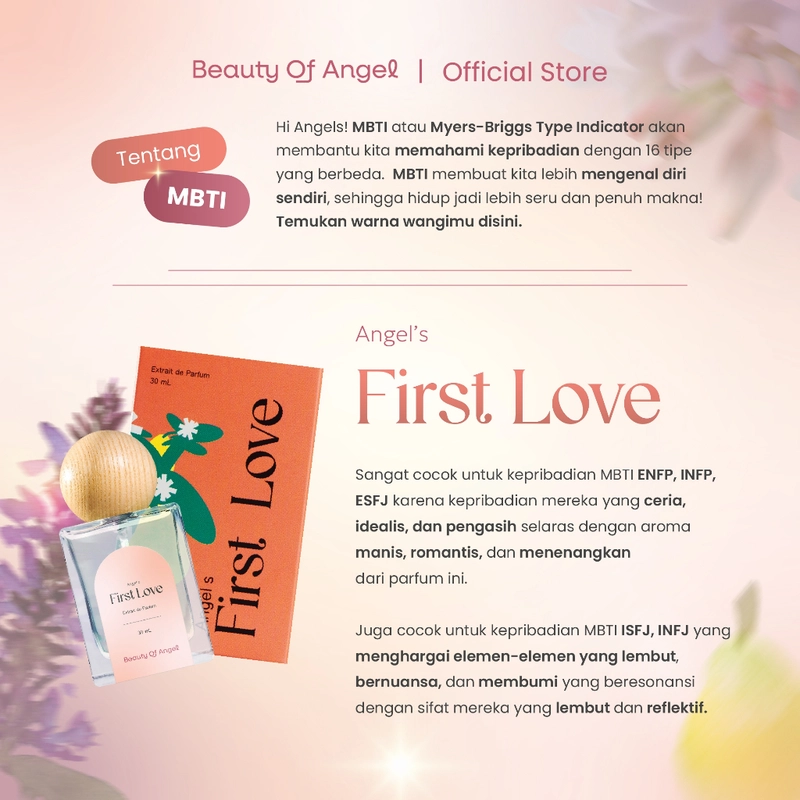 Product image Beauty of Angel First Love Extrait de Parfume Parfum unisex premium longlasting all variant all variant