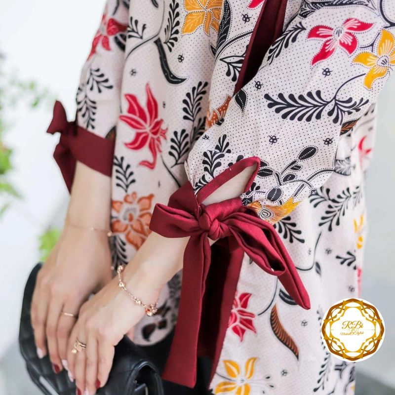 Product image Batik Ayana Blouse High Quality Kombinasi Moscrepe XXL Blouse A