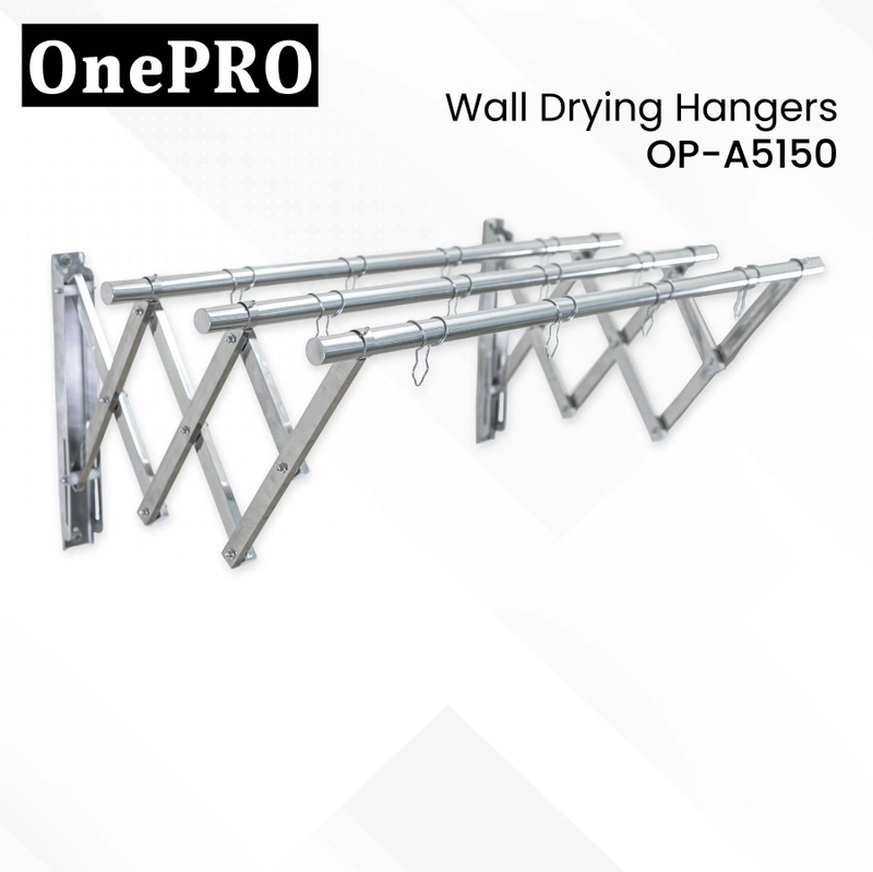 Product image Liveo - Jemuran dinding ONEPRO OP-A5150 5000 silver