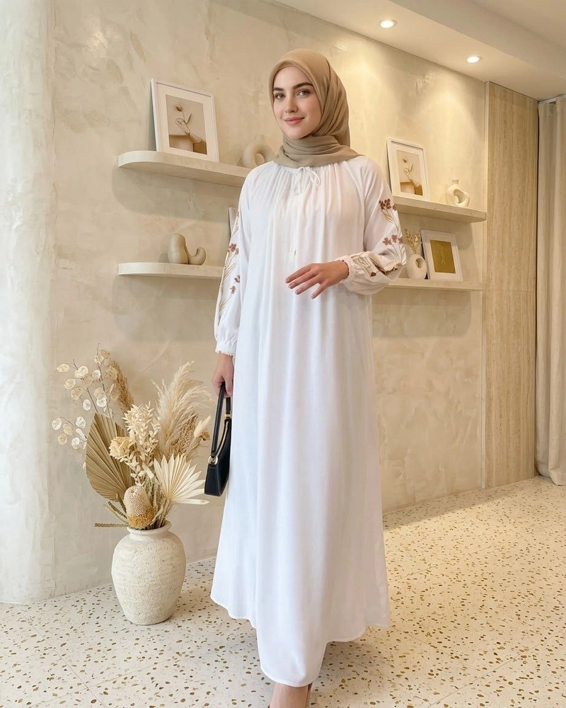 Product image Khisna collection - Dres Khanza best seller Allsize Putih