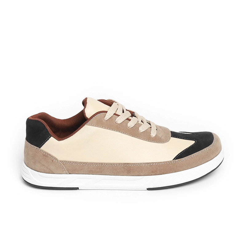Product image TERRAFORMA - Sepatu Sneakers Pria Casual Skate Street Style Low Original TA003 41 CREAM