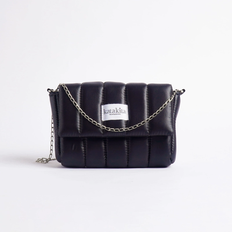 Product image Katakita - Katakita - Amanda Puffy Totebag Tas Selempang Wanita 460gr Black