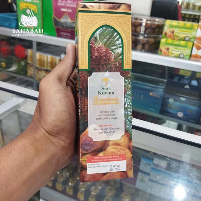 Product image Sahabah Store - Sari Kurma Al Madinah - Sari Kurma - Sari Buah Kurma - Ekstrak Kurma 365 gr Manis