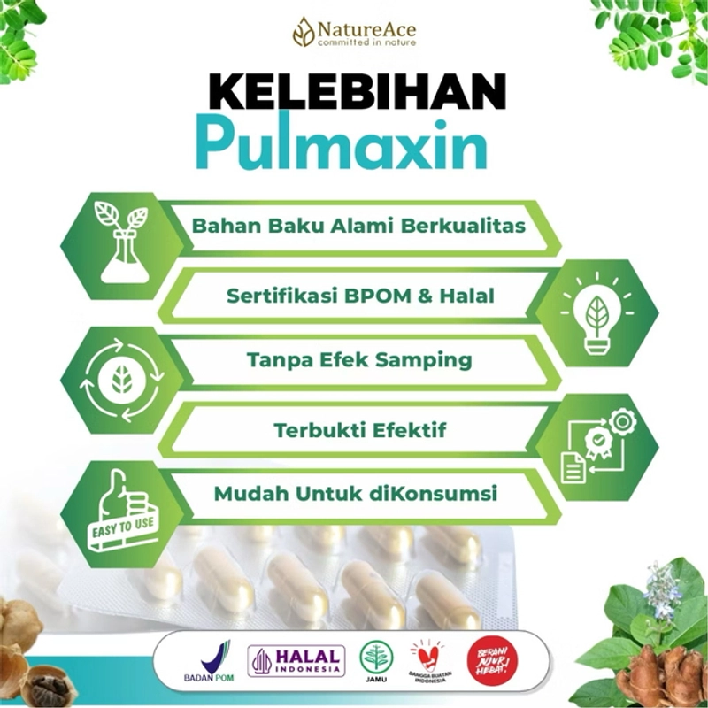 Product image Nature Ace - Pulmaxin 20 Kapsul