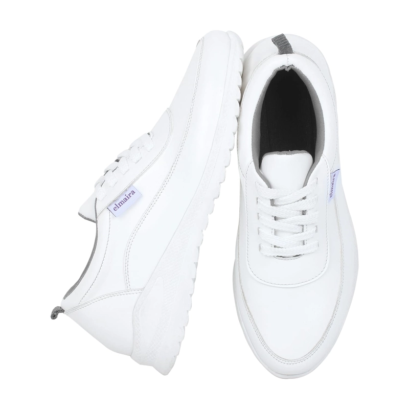Product image ALZ 803 White Elmaira Sepatu Sneakers Wanita Korea 36 White