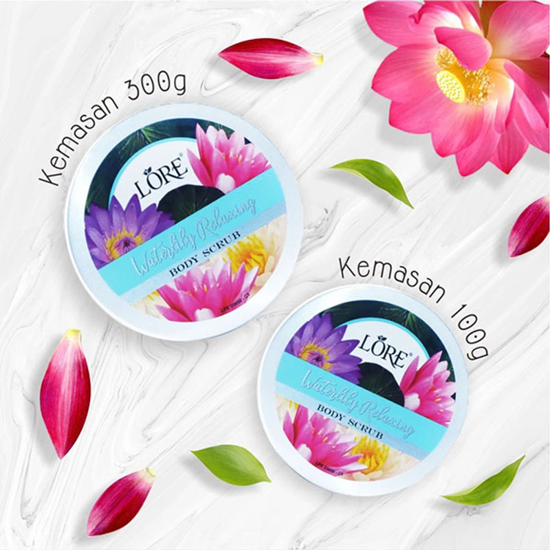 Product image LORE Official - LORE BODY SCRUB 300gr Waterlily Relaxing