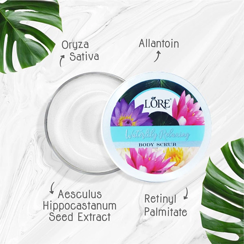 Product image LORE Official - LORE BODY SCRUB 300gr Waterlily Relaxing