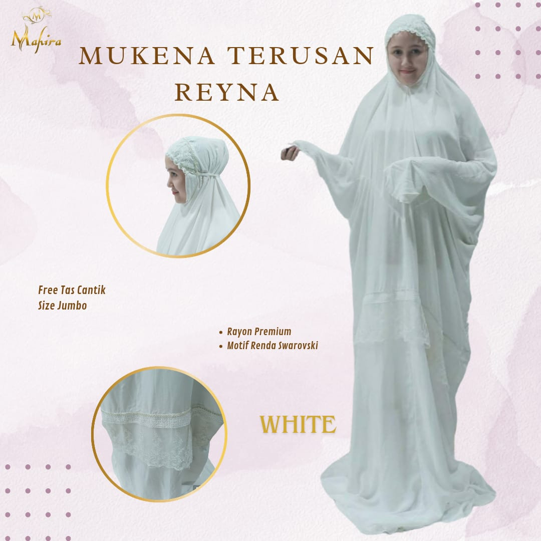 product image Mahira Boutique - MUKENA TERUSAN REYNA POLOS