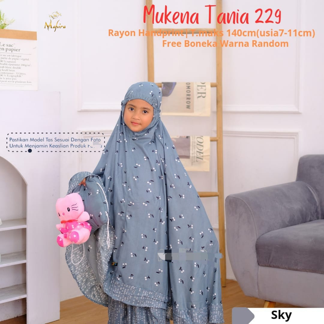 product image Mahira Boutique - MUKENA TANIA 229 POTONGAN usia 7-11 thn