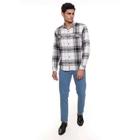 2nd Red - Celana Jeans Slim Fit Heritage Stitch Gold Light Blue 133254