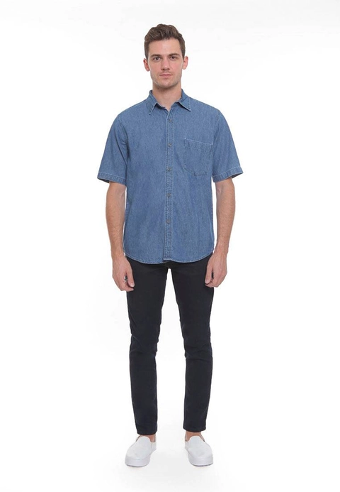 2nd RED - 2nd RED Kemeja Denim Vintage Regular Fit SS 181920