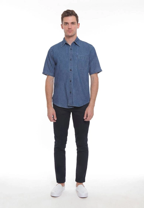 2nd RED - 2nd RED Kemeja Denim Vintage Regular Fit SS 181919