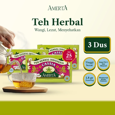Amerta Teh Herbal - Amerta Teh Herbal - 3 Box