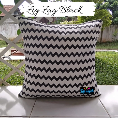 By.Najah.Aef - Sarung Bantal Sofa(Sarung saja) Sarung bantal NZH504/zigzag