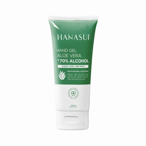 Hanasui hand gel aloevera tube