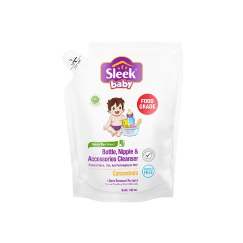 KINO - Sleek Baby Bottle Nipple & Accessories Cleanser Pouch 450ml
