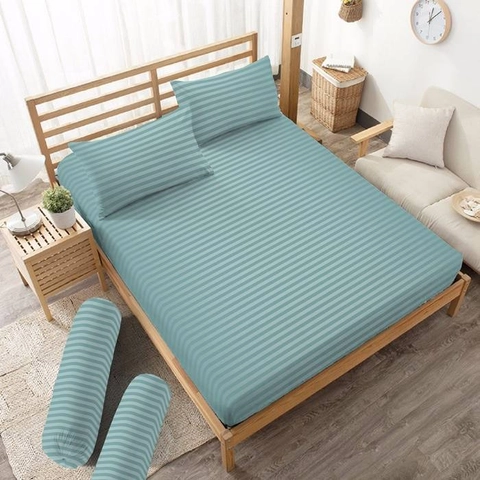 Kintakun - Sprei Queen 160 Embos Aqua Dluxe Microfiber (5in1) 20 cm