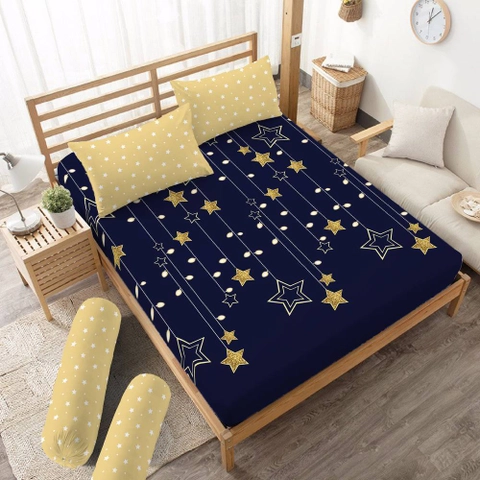 Kintakun - Sprei Dluxe Kirana Gemintang 180x200 King Flat