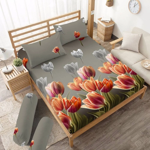Kintakun - Sprei Dluxe Arunika 160x200 Queen Flat