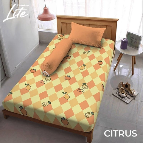 Kintakun - Sprei Lite Microfiber Citrus