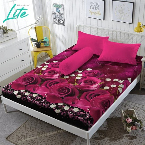 Kintakun - Sprei Lite Microfiber Rosabella