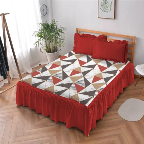 Kintakun - Bed Cover Set Minimalis Kintakun Dluxe Kirana Microfiber 39cm