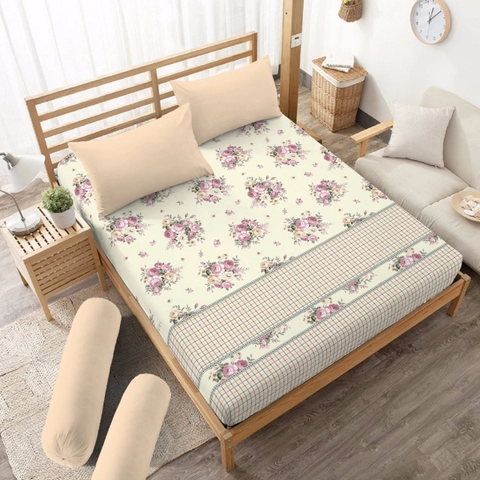 Kintakun - Sprei Dluxe Adisti Flower Microtex T20cm