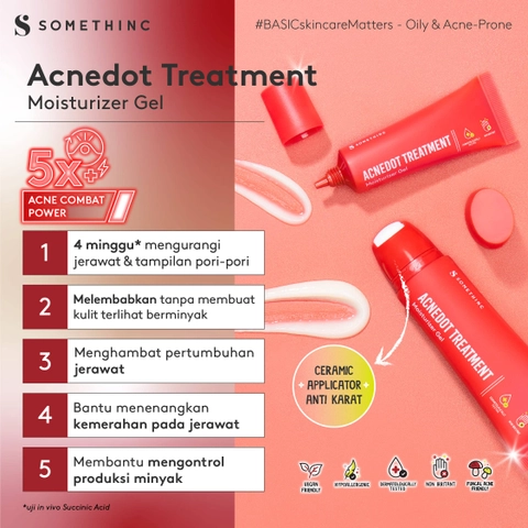 SOMETHINC ACNEDOT Treatment Moisturizer Gel