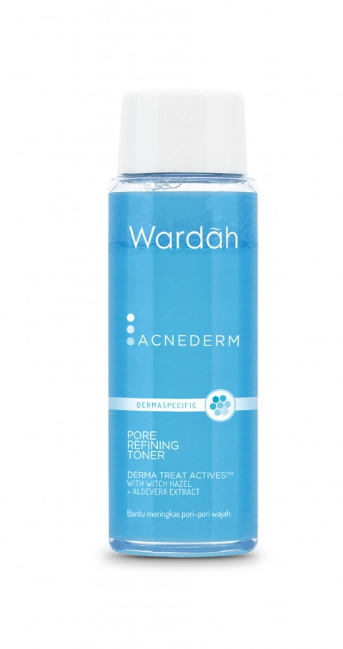 Wardah Jabar - Acnederm Pore Refining Toner 100 Ml - Dengan Witch Hazel Extract