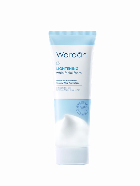 Wardah Jabar - Lightening Whip Facial Foam - Pembersih Wajah (Kulit Berminyak)