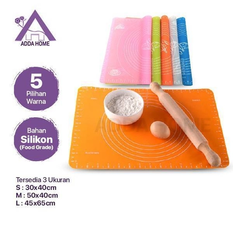 Adda Home - Alas Adonan Kue Baking Bahan Silikon Food Grade dan Anti Lengket