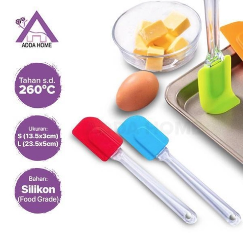 Adda Home - Spatula Silikon Tahan Panas Anti Lengket Bahan Food Grade