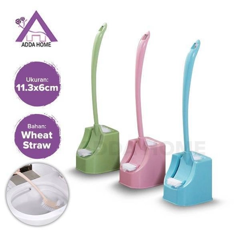 Adda Home - Alat Sikat Kloset 2 Sisi Sikat WC Serbaguna