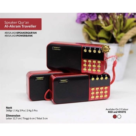 Al Akram Tangerang - Speaker Qur'an Al Akram Traveller Power Bank