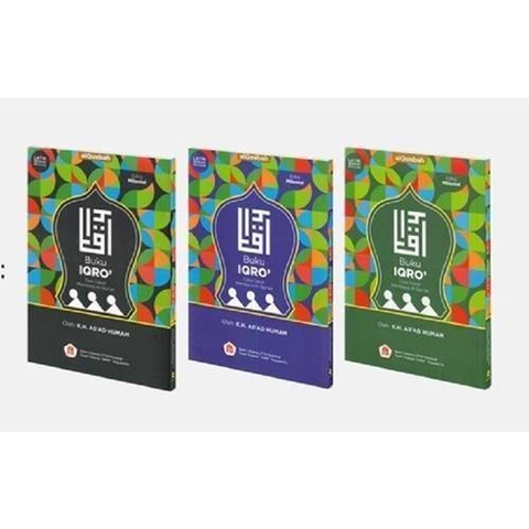 Grosir 3pcs Al Qosbah Iqro