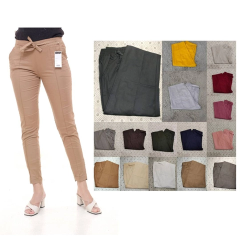 Amha Collection - CELANA PANJANG WANITA BAGGY PANTS KATUN