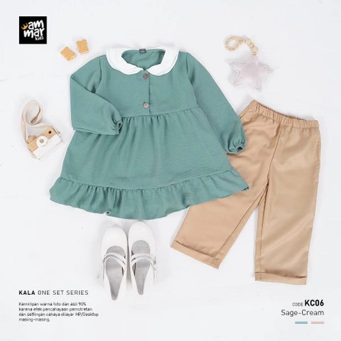 Ammar Kids - Kalila Crinkle Set Akhwat KC06