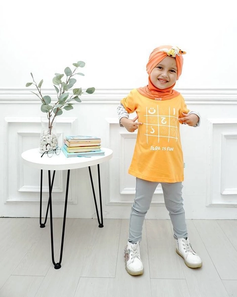Ammarkids - Kaos Anak Iqra Is Fun AT81