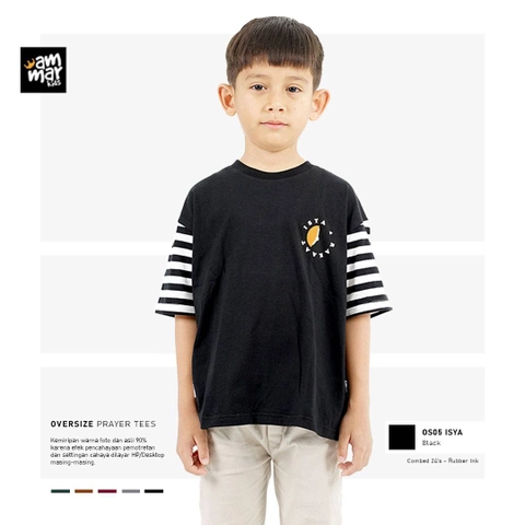 Ammar Kids - Oversize Prayers Tees OS05