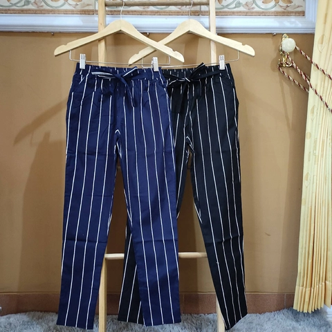 Amha Collection - CELANA KATUN WANITA MOTIF SALUR RENGGANG