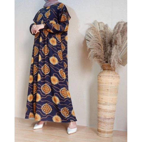 Andina Nursing Wear Maxi dress menyusui bukaan samping 10 piece