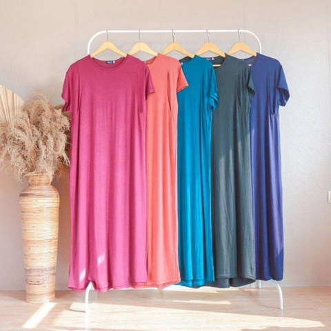 Andina Nursing Wear Daster spandex menyusui bukaan samping 10 piece