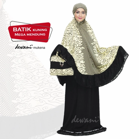 Dewani - Mukena Mega Mendung Kuning