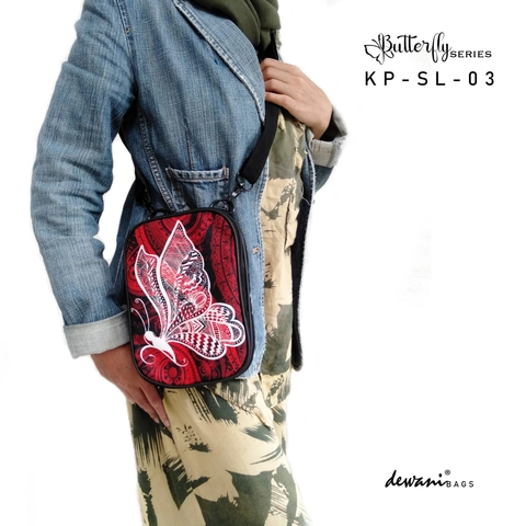 Dewani - Slingbag KPSL03 Tas Selempang Kecil Kupu Series