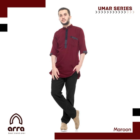 Arra - Baju Koko Umar Koko Kurta Pakistan Dewasa