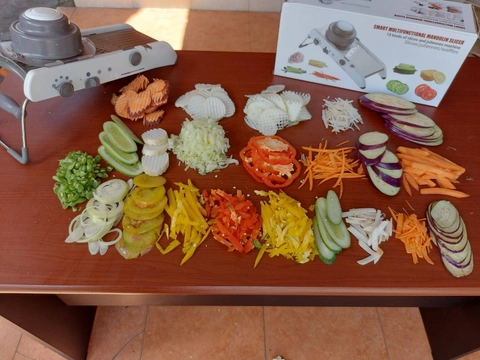 Alat Serbaguna - Mandoline Stainless Steel Pengiris Serbaguna