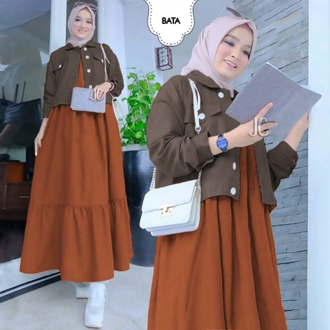 Astro - Setelan Maxi Dress Wanita AYUJC Realpict