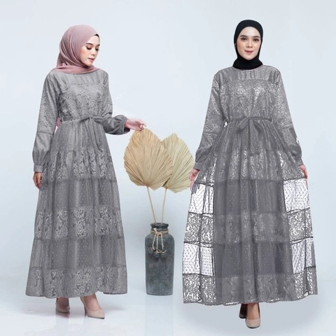 Astro - Maxi Dress Wanita ZAKCT Realpict