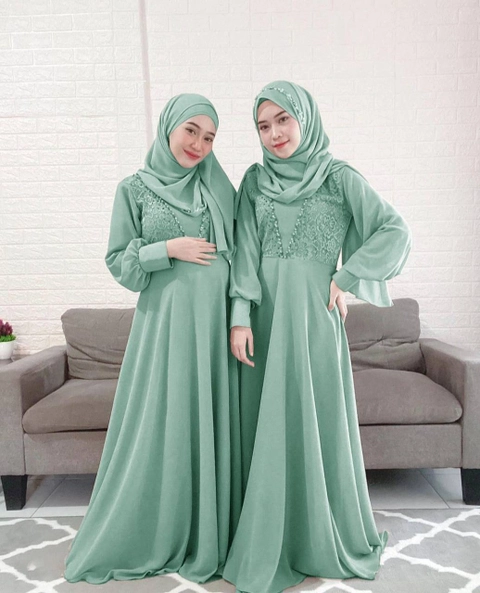 Astro - Maxi Dress Wanita VILOZ Realpict